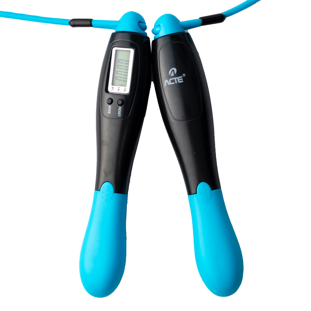 Corda de Pular com Contador Digital Azul