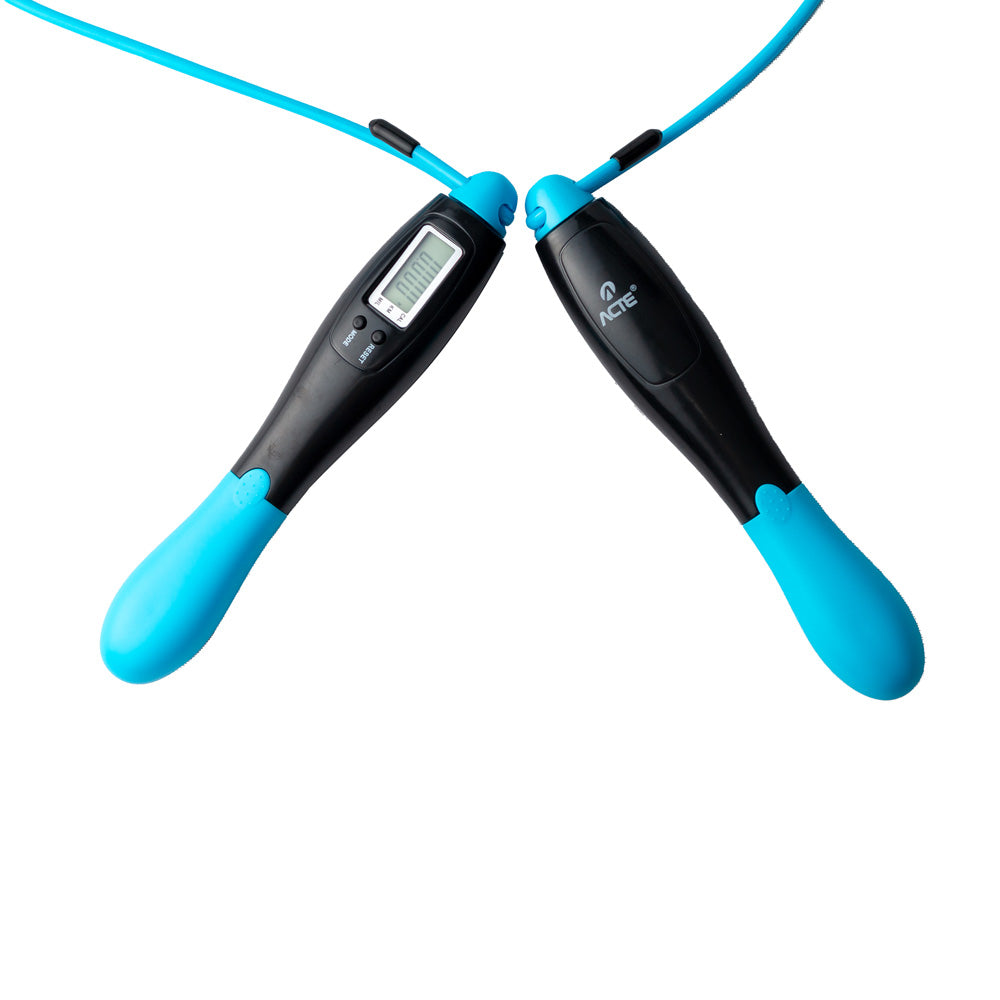 Corda de Pular com Contador Digital Azul