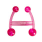 Massageador Manual com 4 esferas rosa